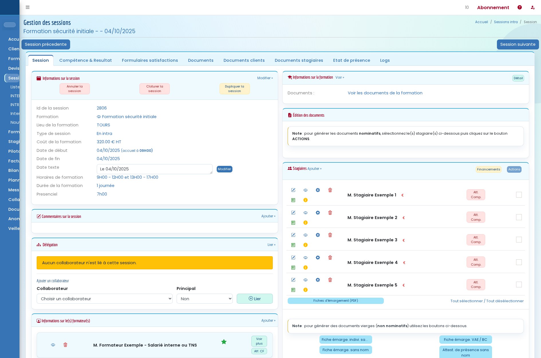 Tutoriels Formadmin pour organismes de formation